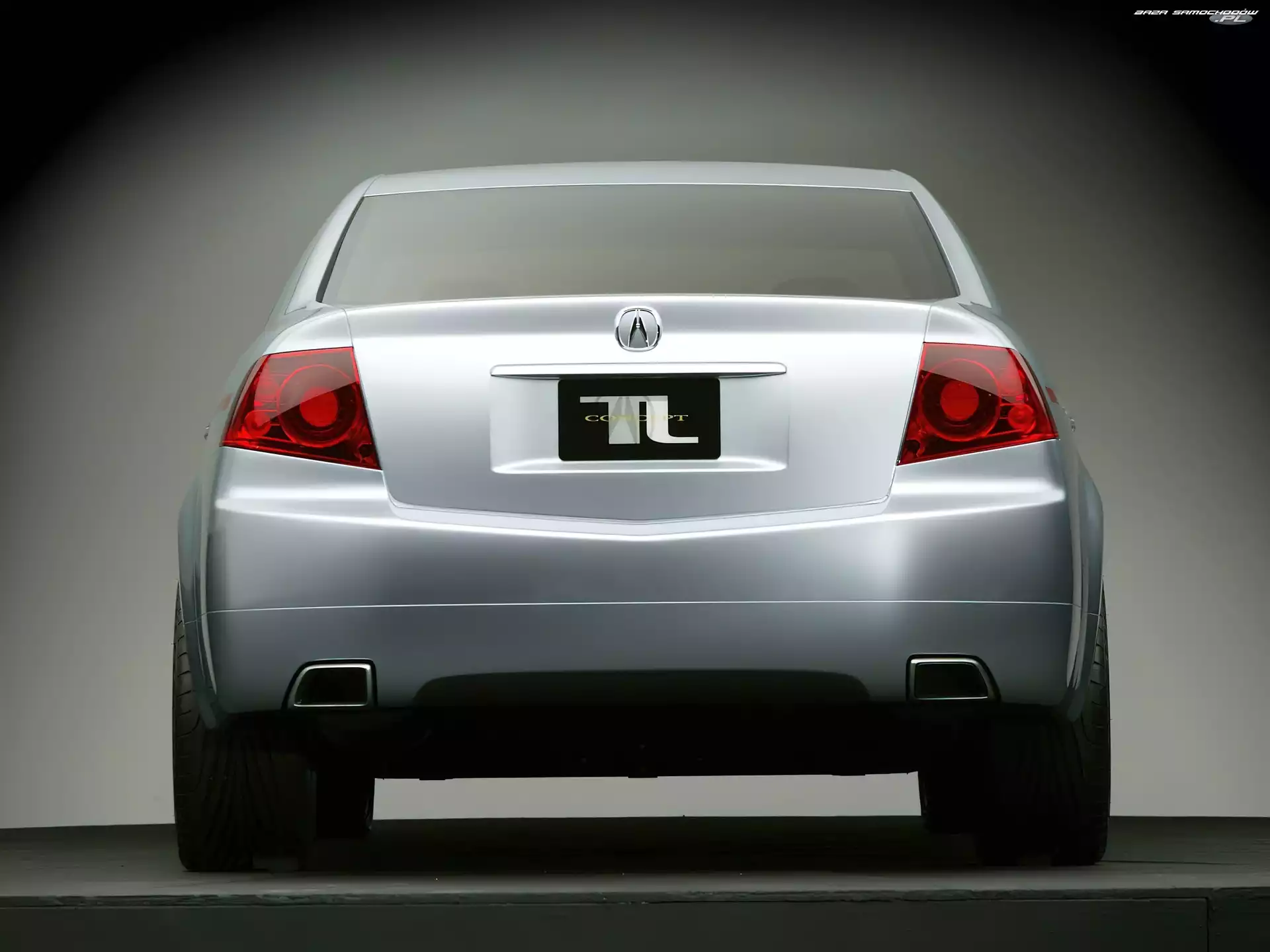 Wydech, Tył, Acura TL