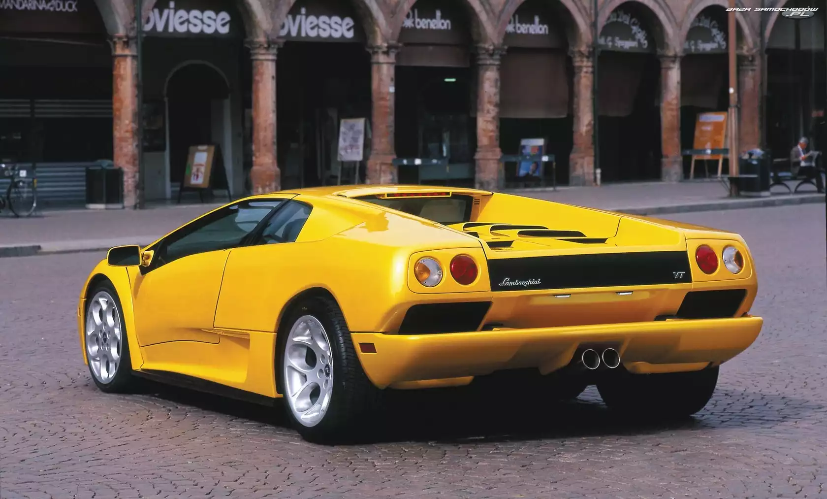 Wydechowa, Lamborghini Diablo, Rura