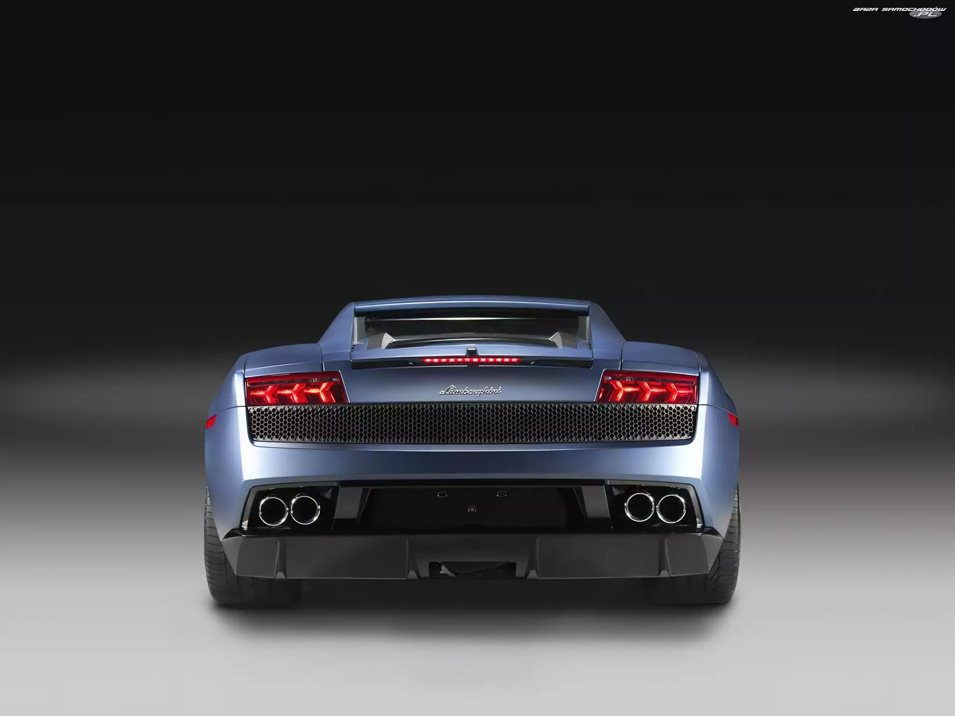 Wydechowe, Rury, Lamborghini Gallardo, Tył, Cztery