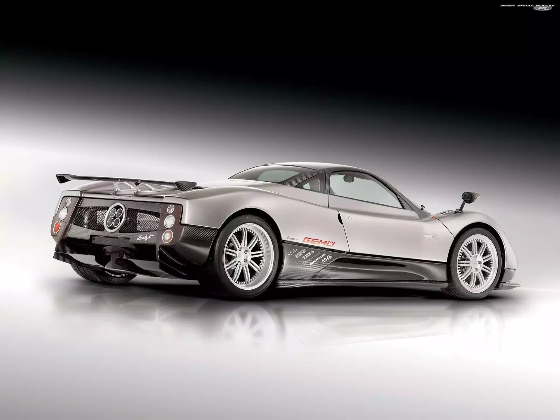 Wydechowy, Pagani Zonda F, Układ