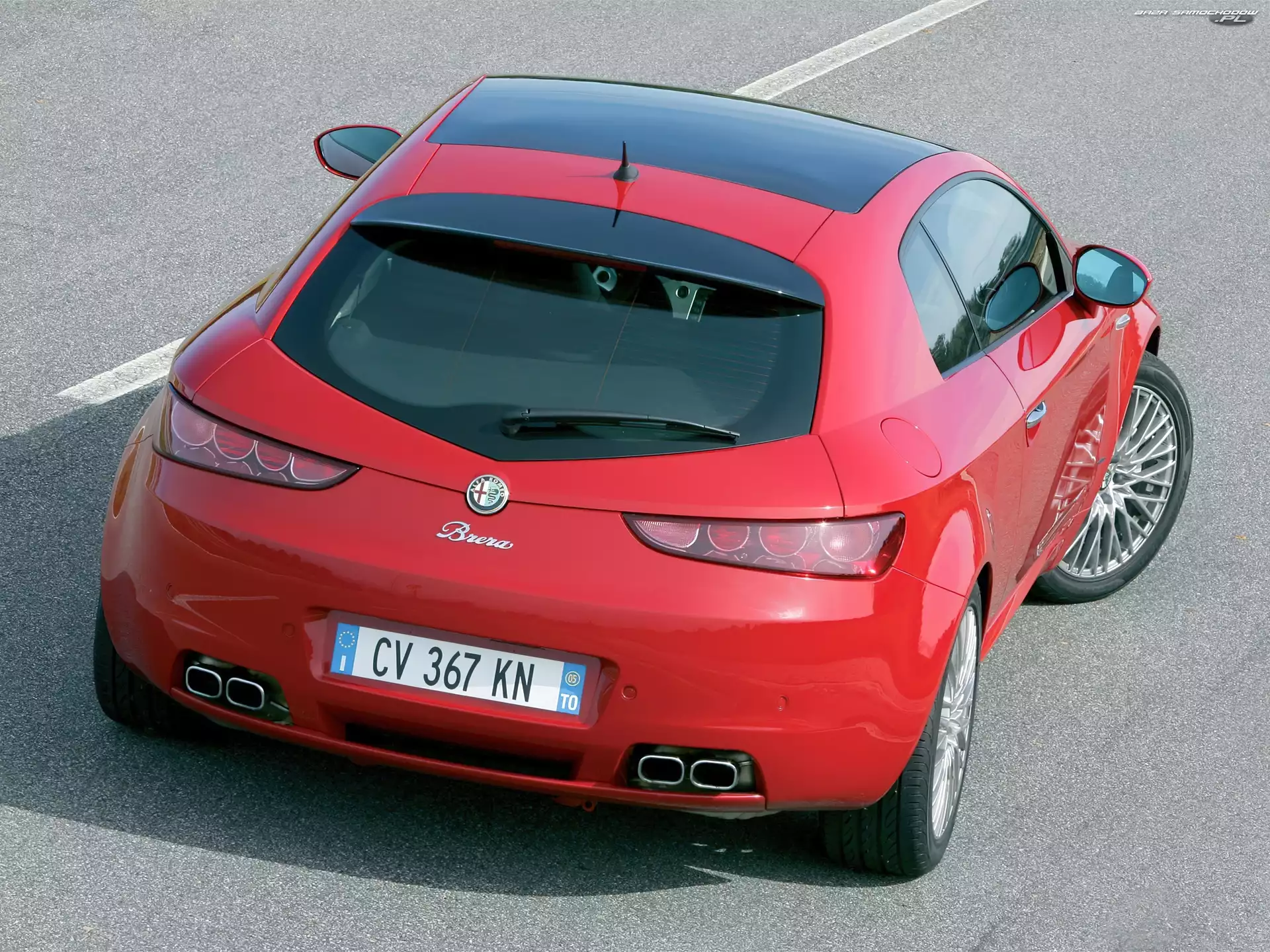 Wydechu, Alfa Romeo Brera, Końcówka