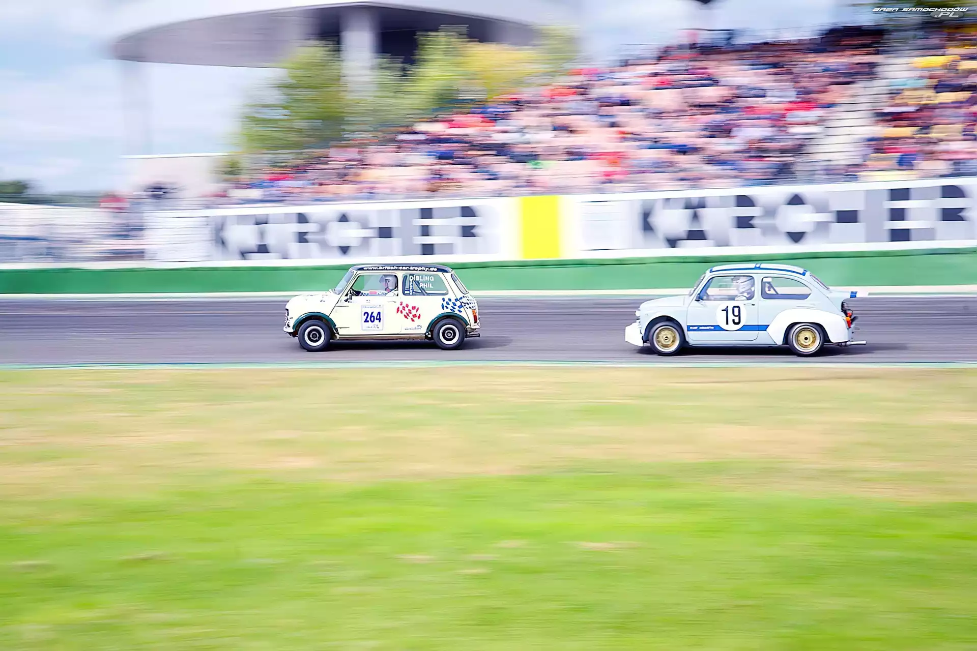 Wyścig, Zawody, Abarth 595, Tor