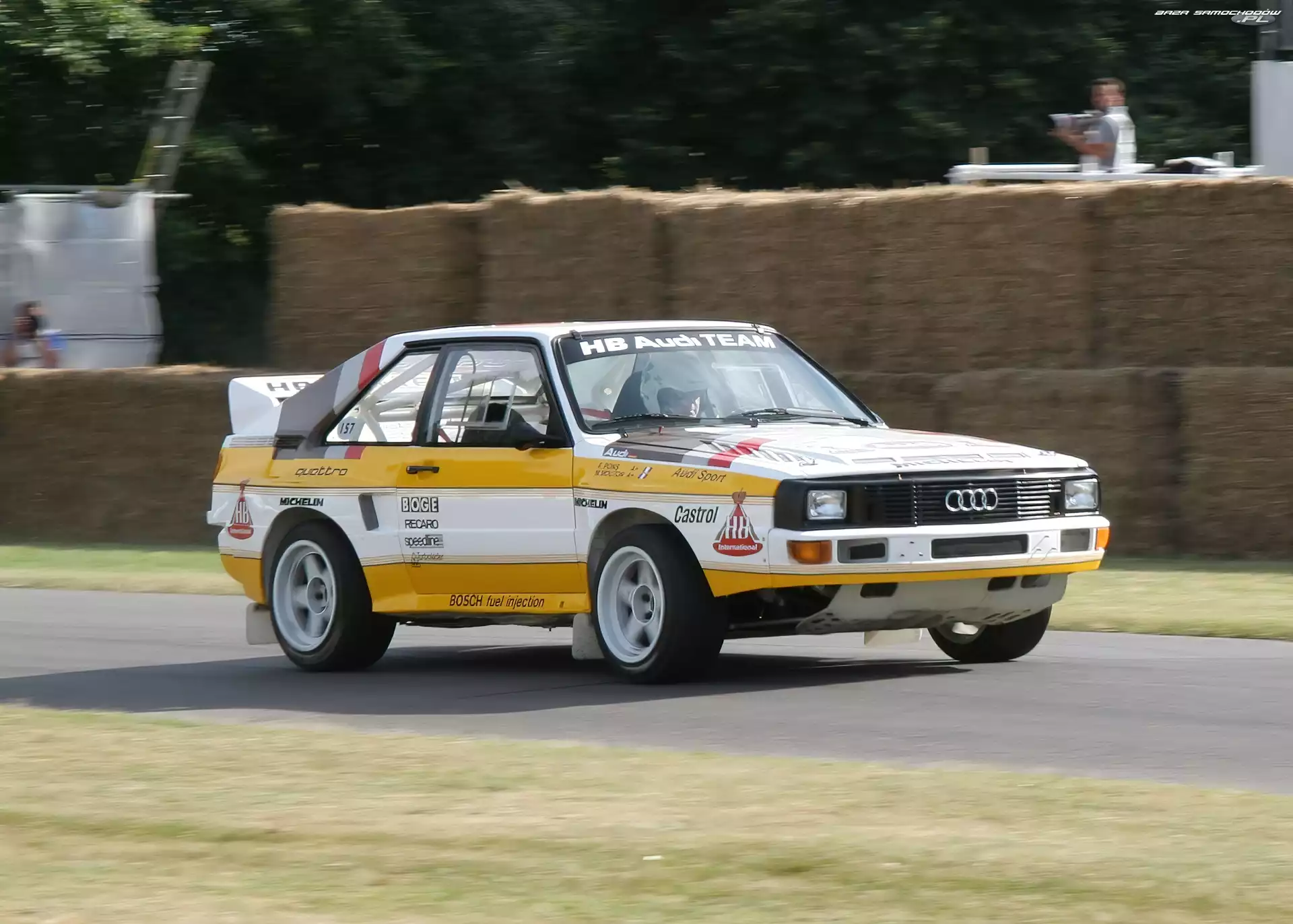 Wyścig, Audi Quattro, Sport