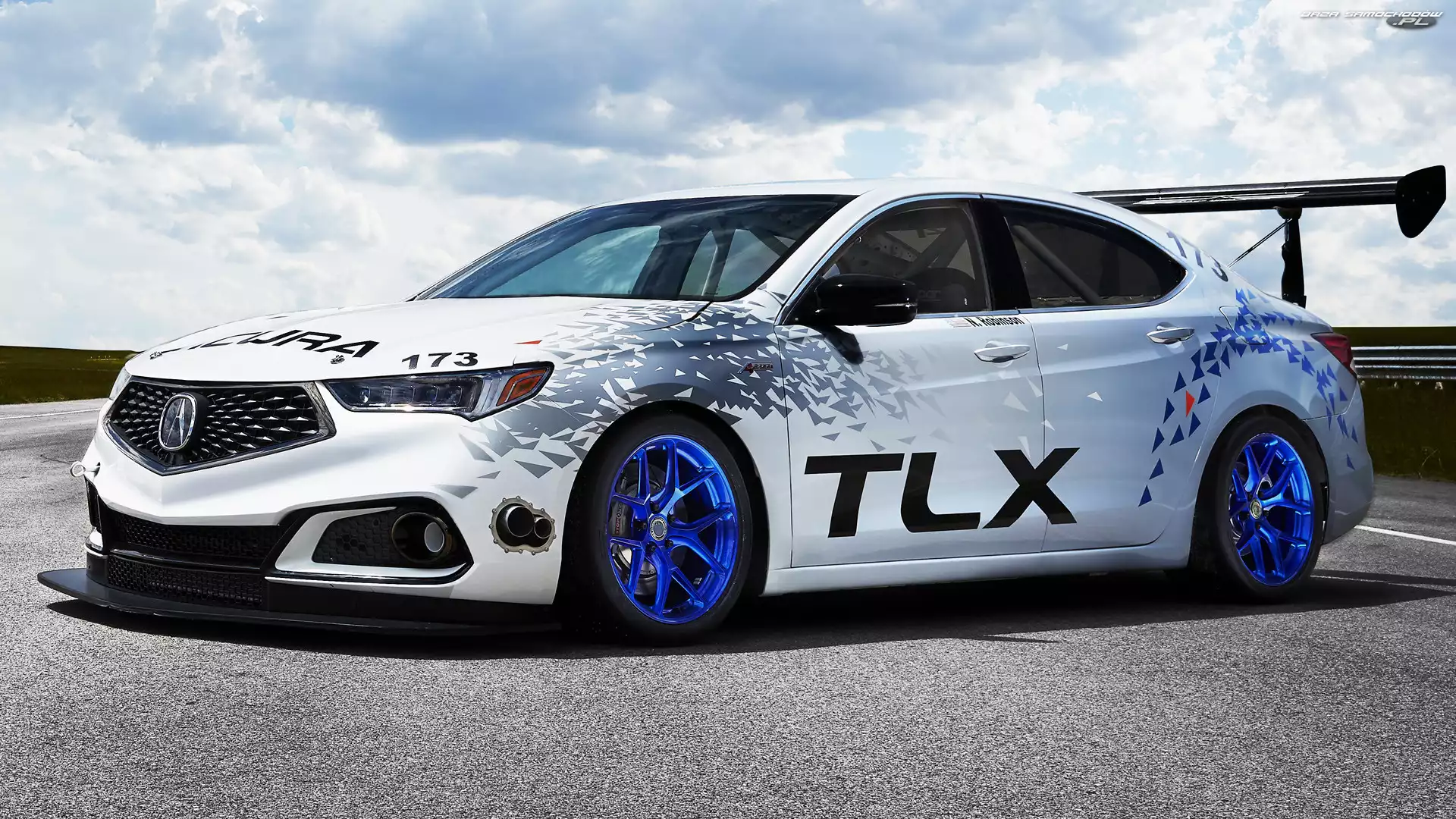 Acura TLX A, Wyścigowa