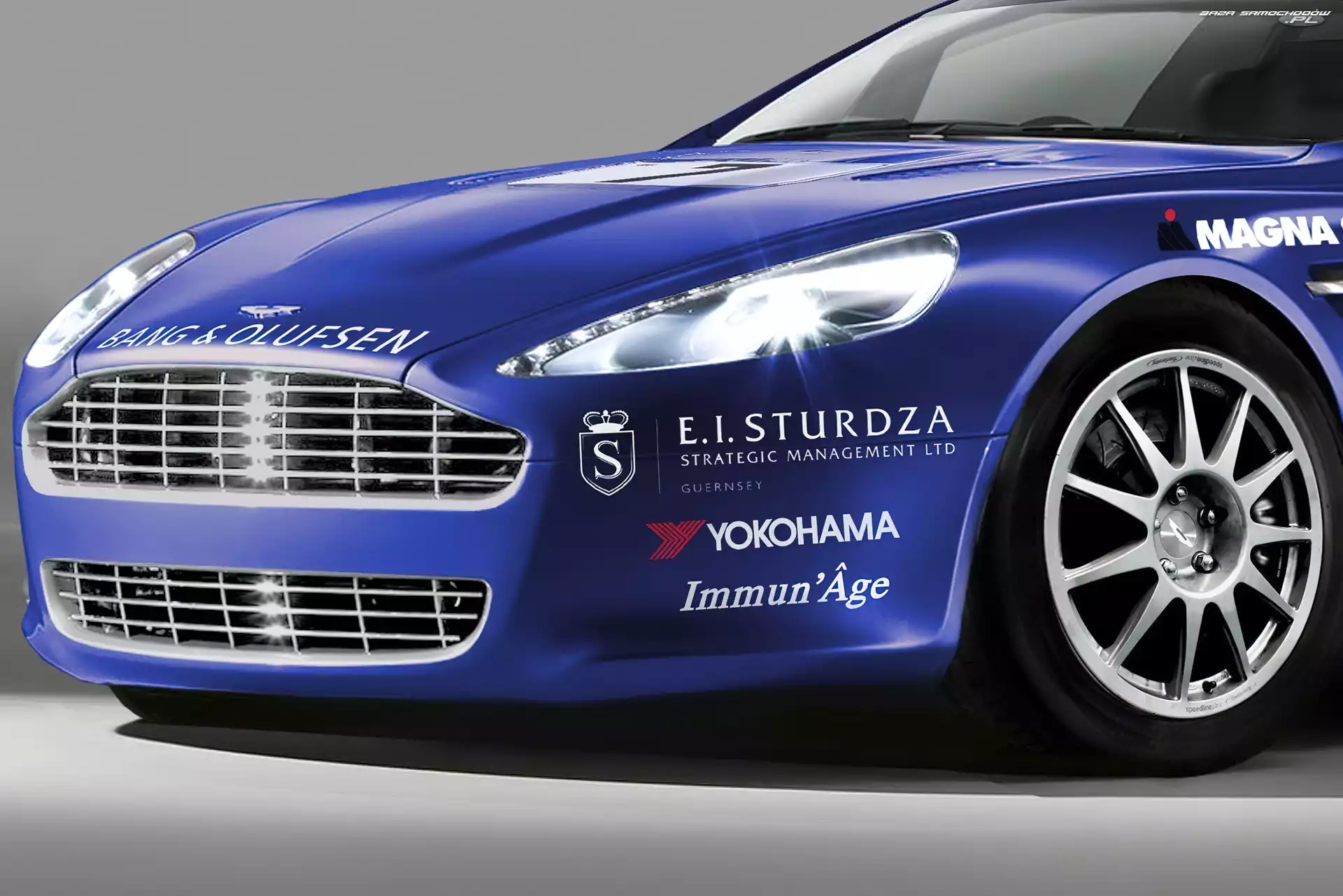 Wyścigówka, Aston Martin Rapide, Sport