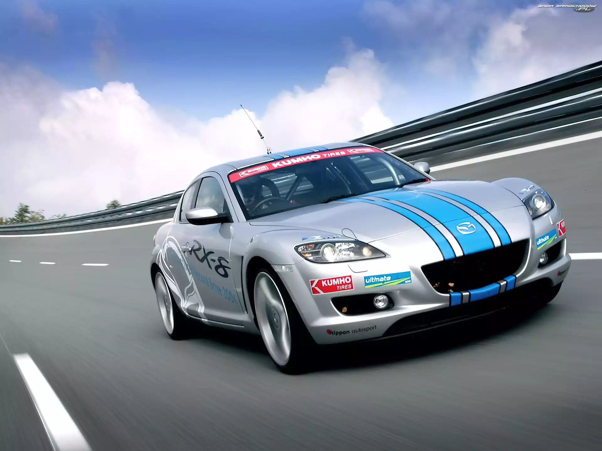 Wyścigowy, Mazda RX-8, Tor