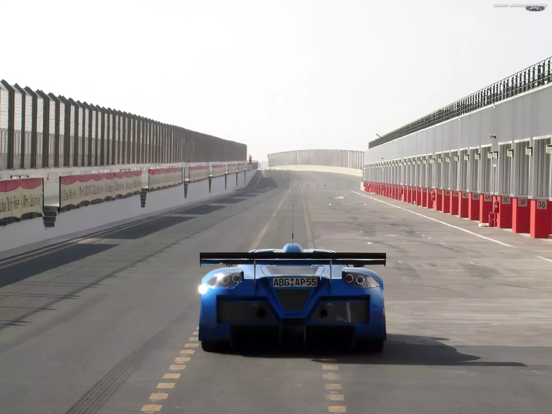 Wyścigowy, Gumpert Apollo, Tor