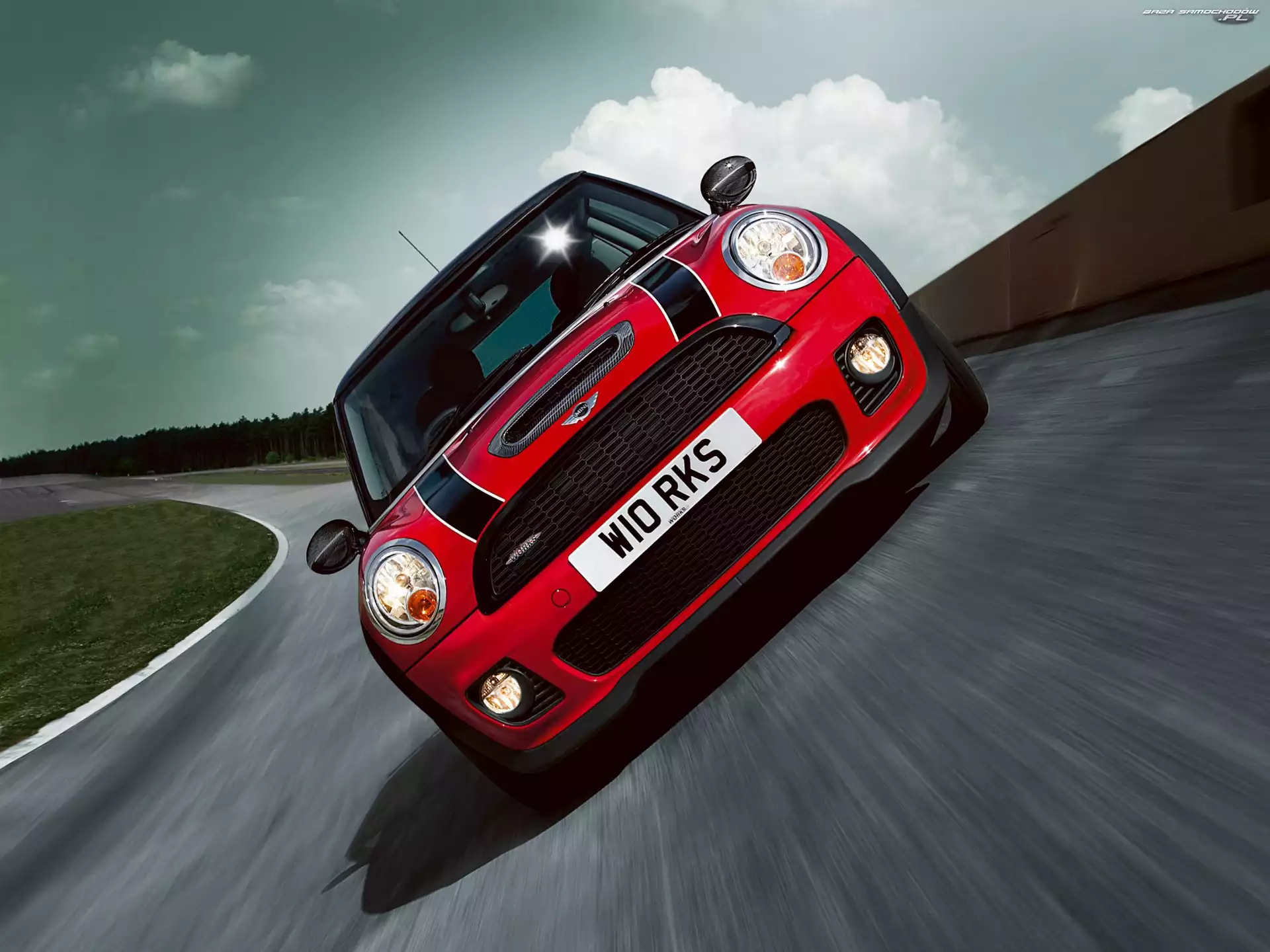 Wyścigowy, Mini Cooper S, Tor