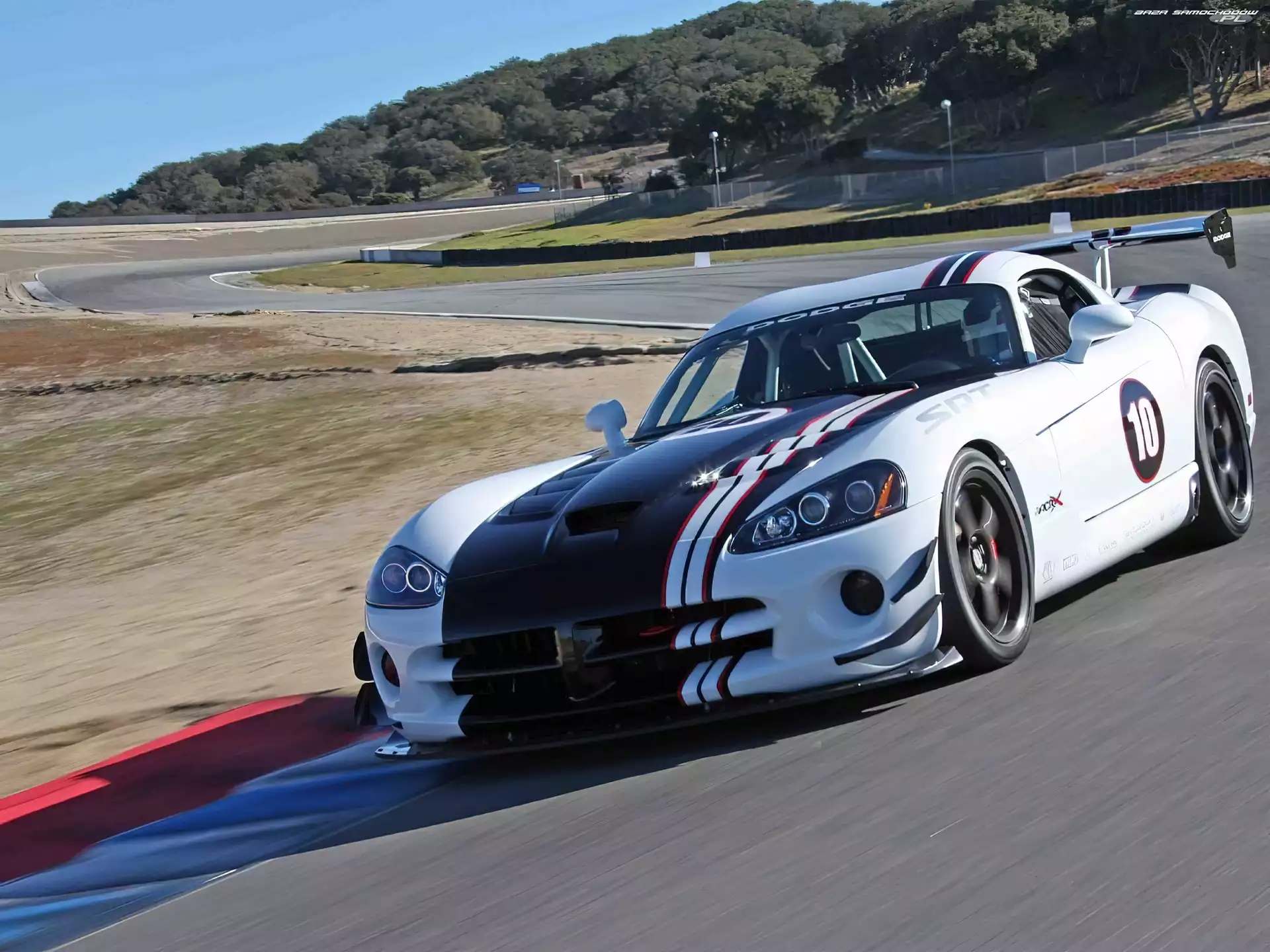 Wyścigowy, Dodge Viper, Tor