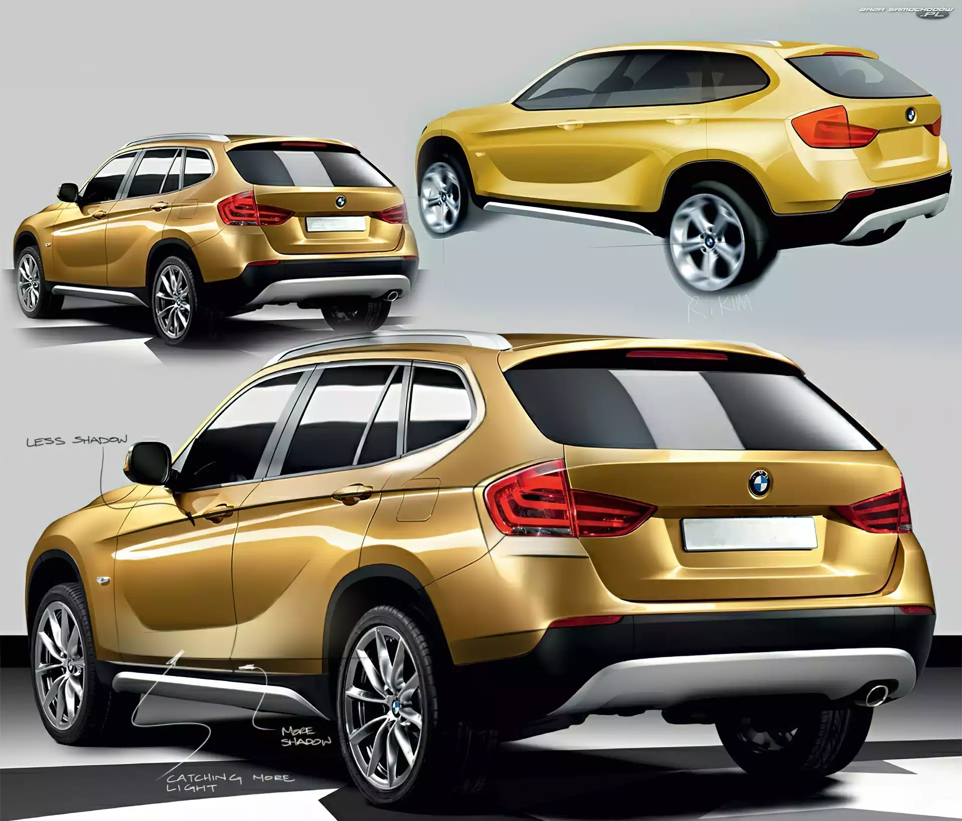 Rysunek, BMW X1