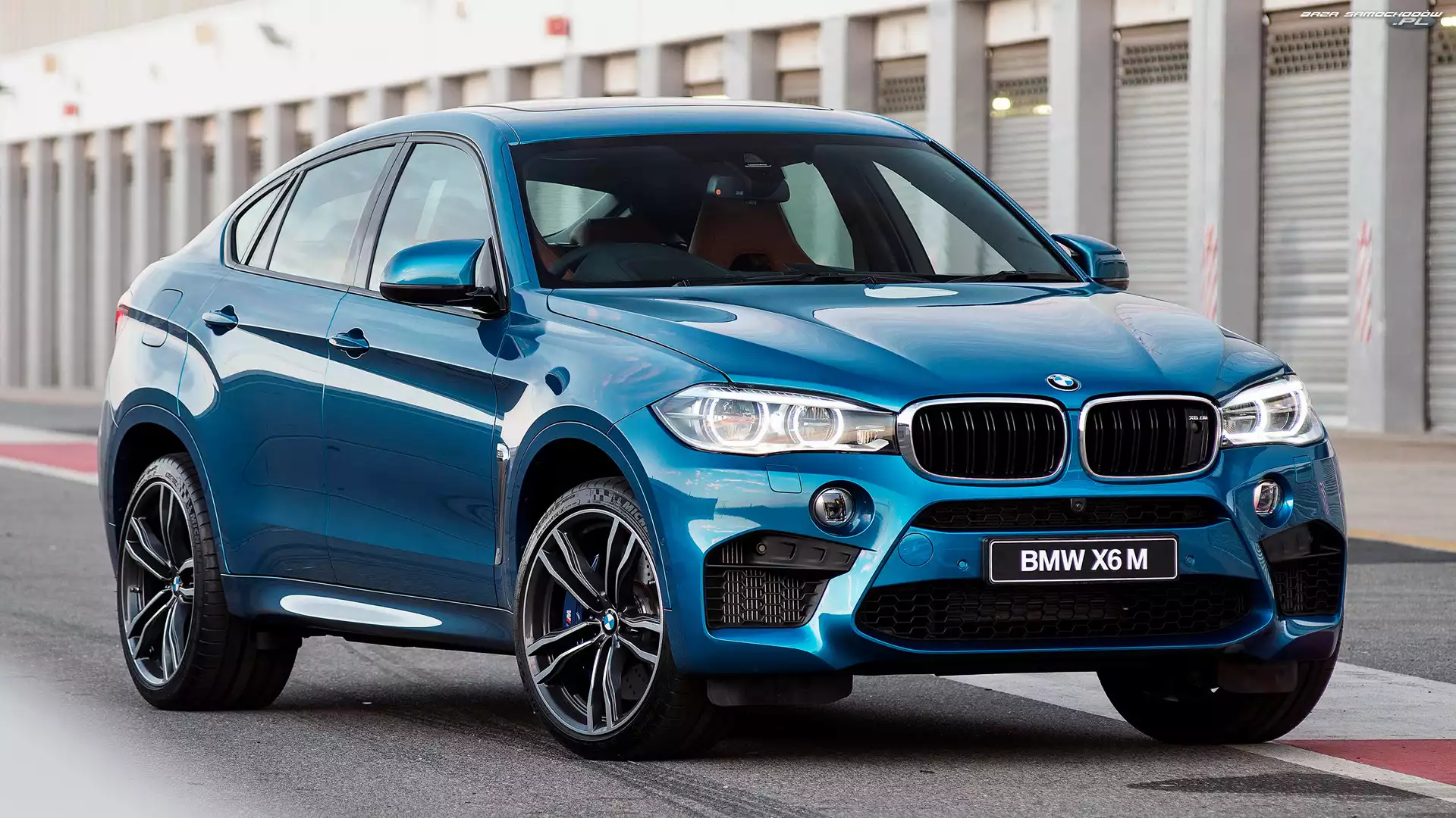 BMW X6 M, Druga generacja, Niebieskie, F16