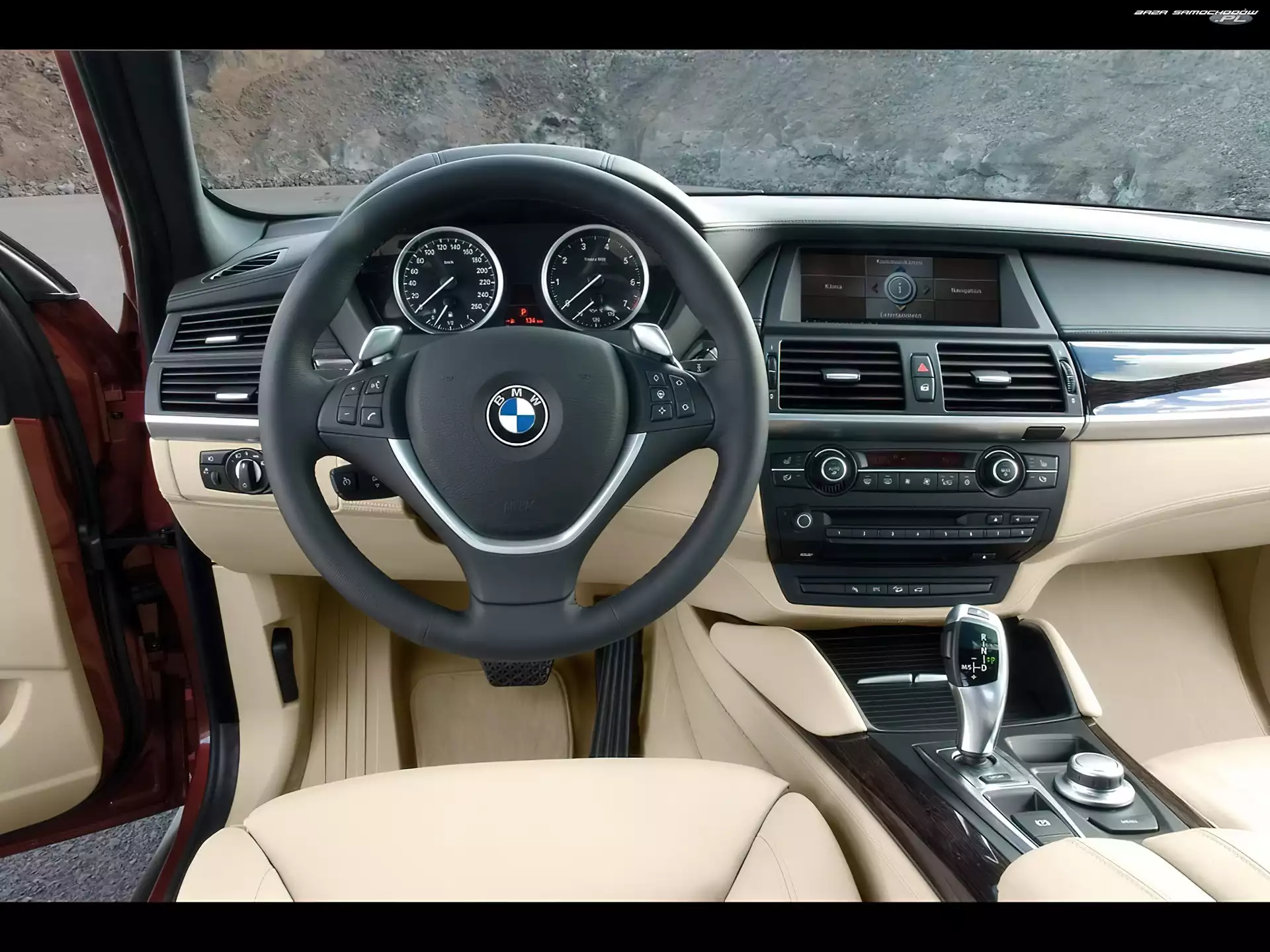 BMW, X6, Nawigacji, Panel