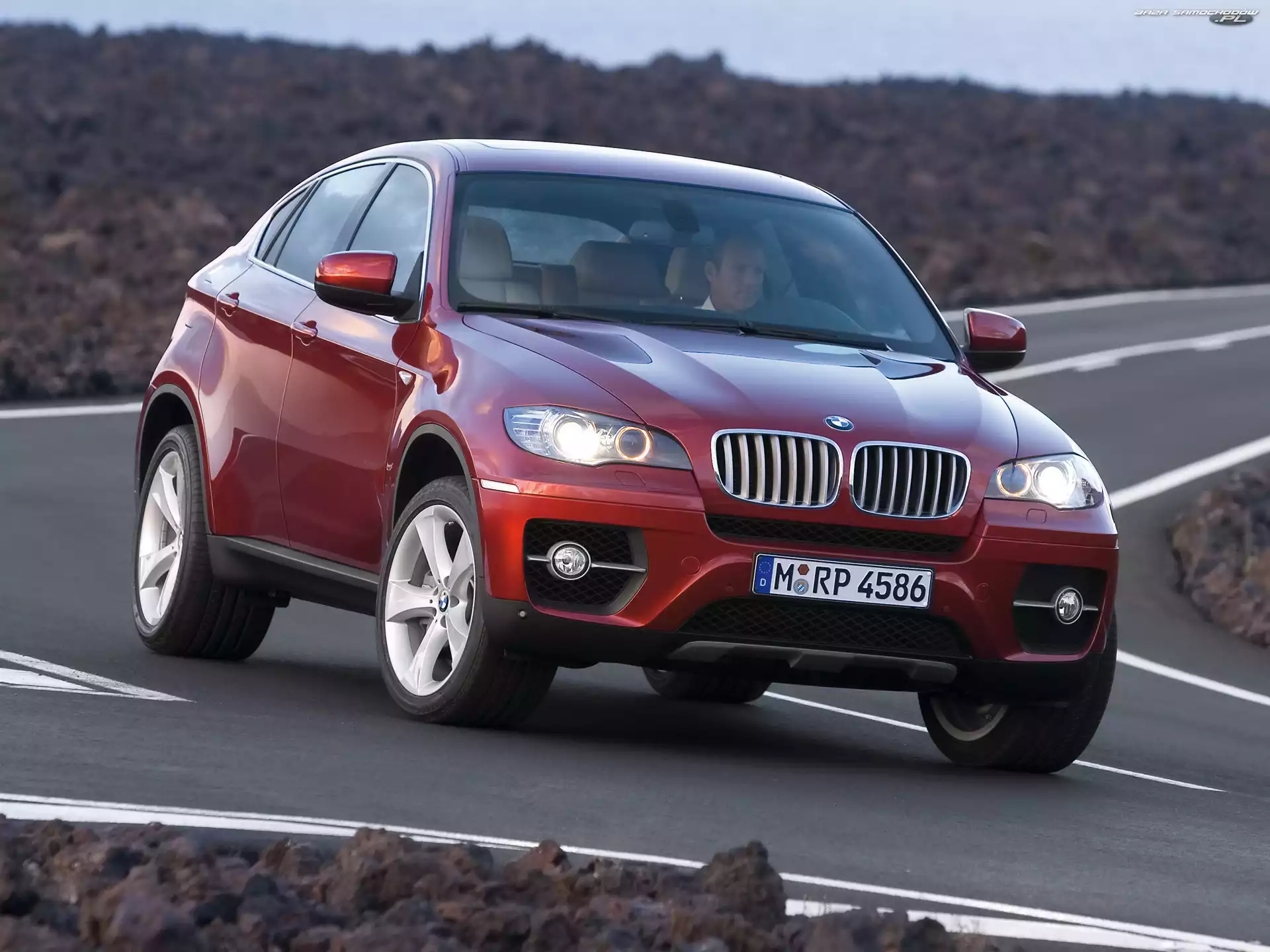 X6, Zakręt, BMW, Ostry