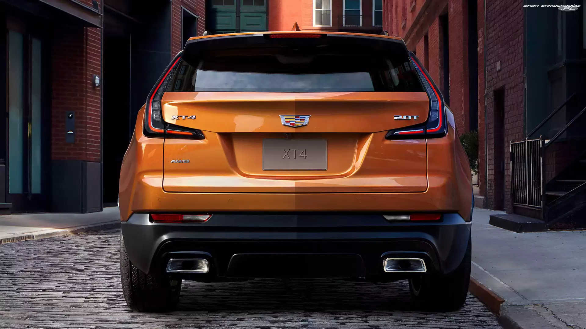 Cadillac XT4, Tył