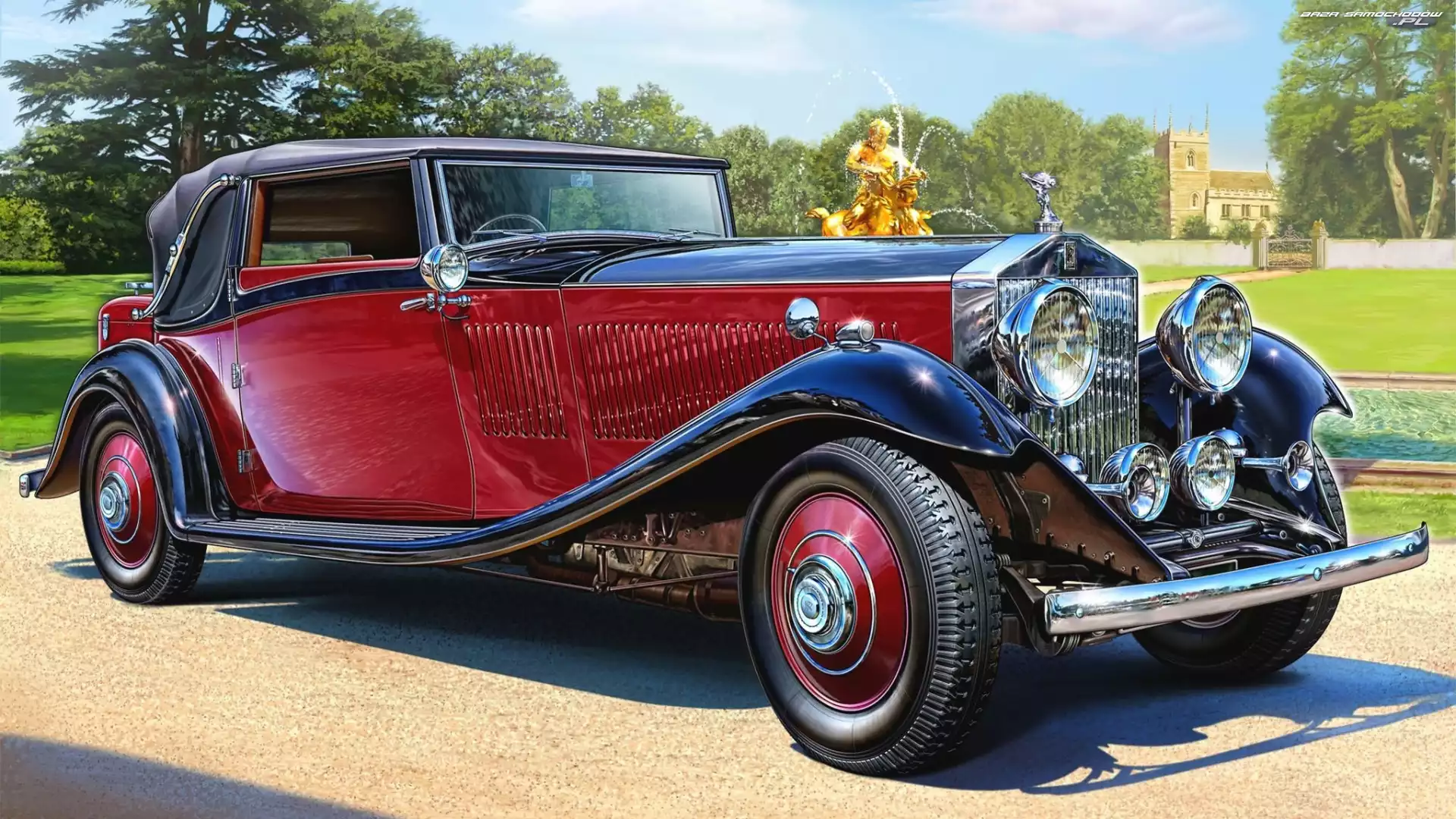 1934, Zabytkowy, Rolls-Royce Phantom II Continental