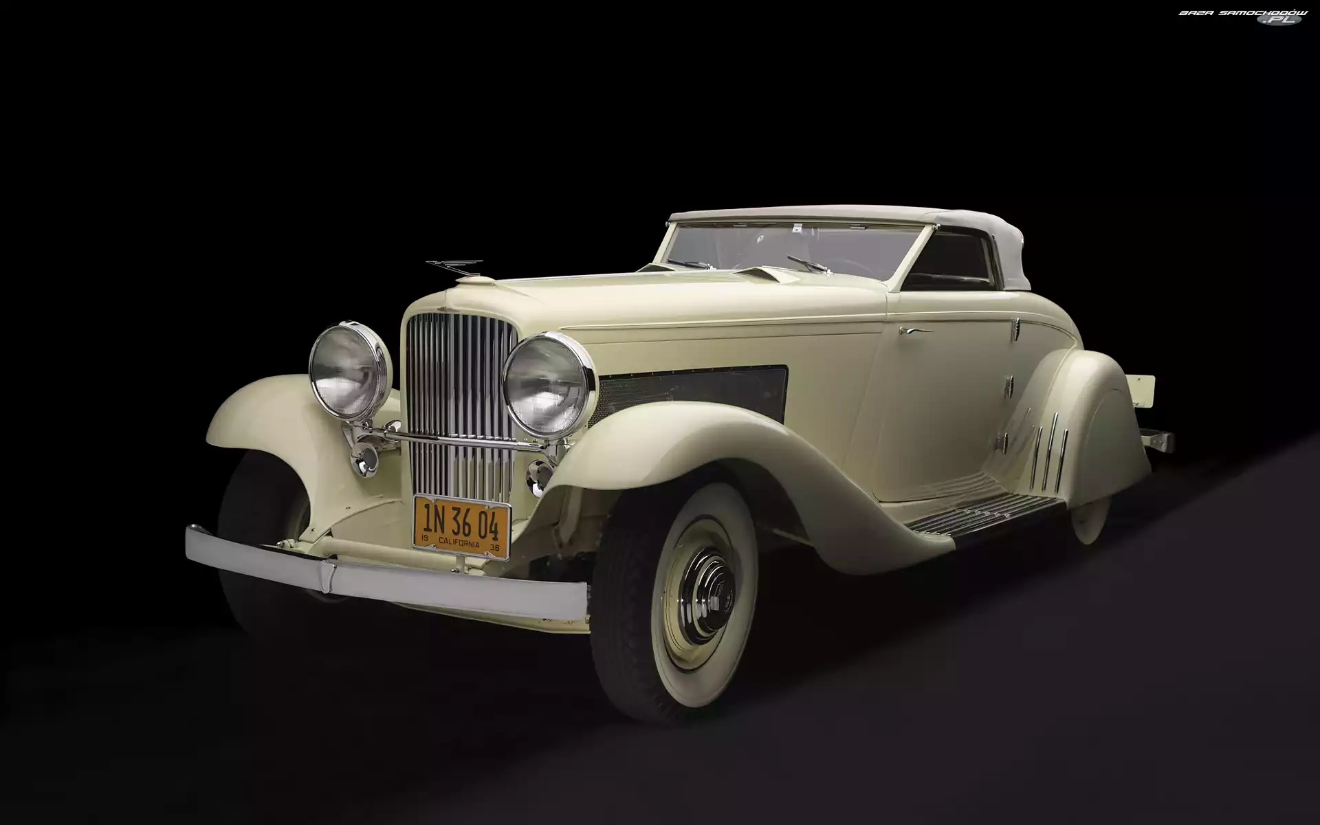 1935, Zabytkowy, Duesenberg Model JN Convertible Coupe
