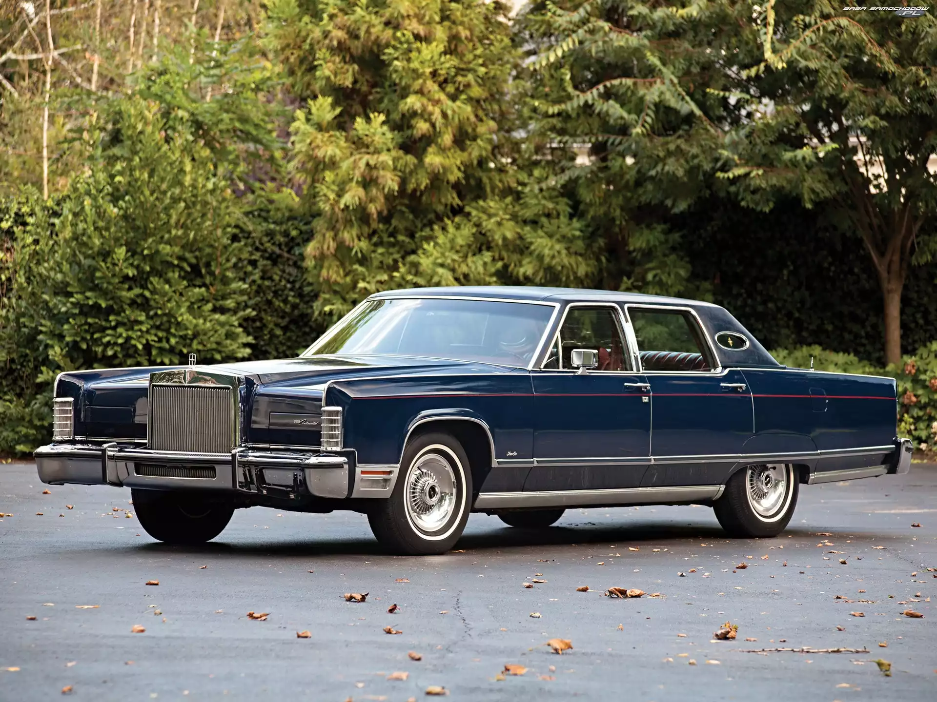 Zabytkowy, Continental, 1977, Lincoln