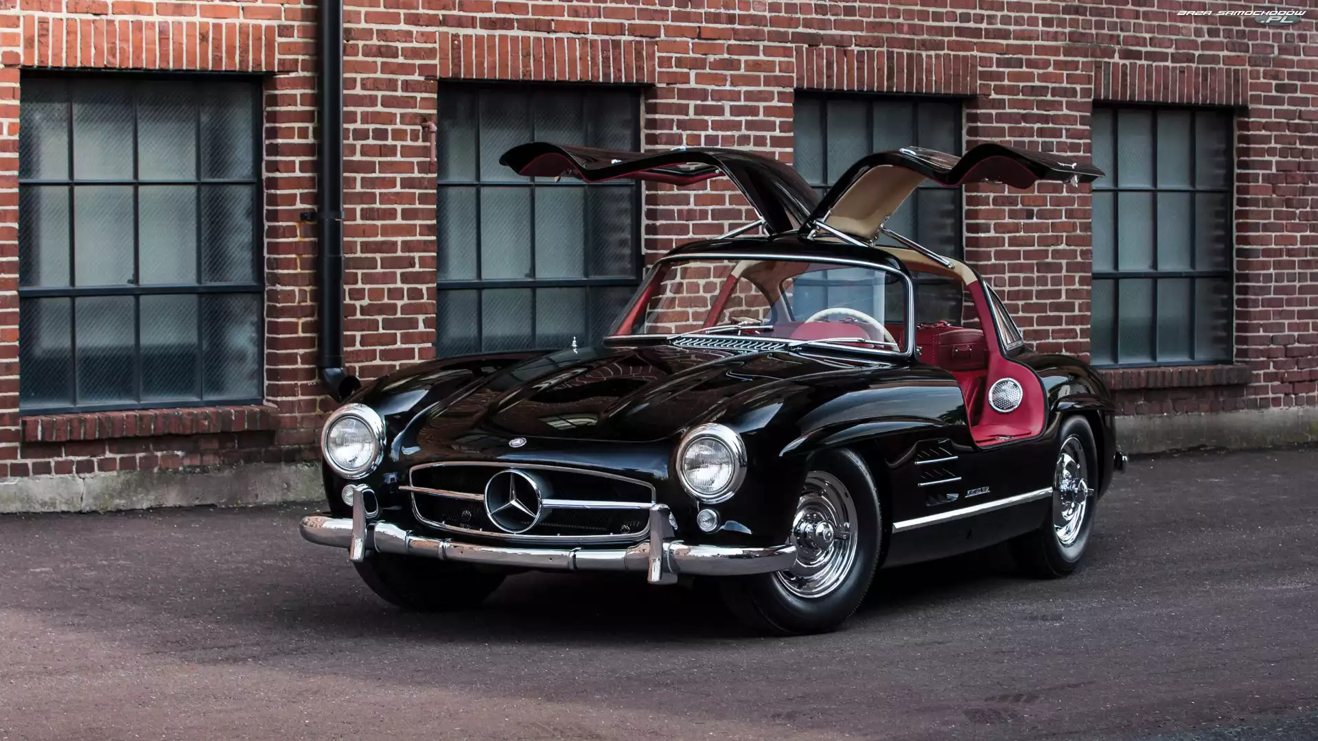 Coupe, Zabytkowy, Mercedes-Benz 300 SL, 1957