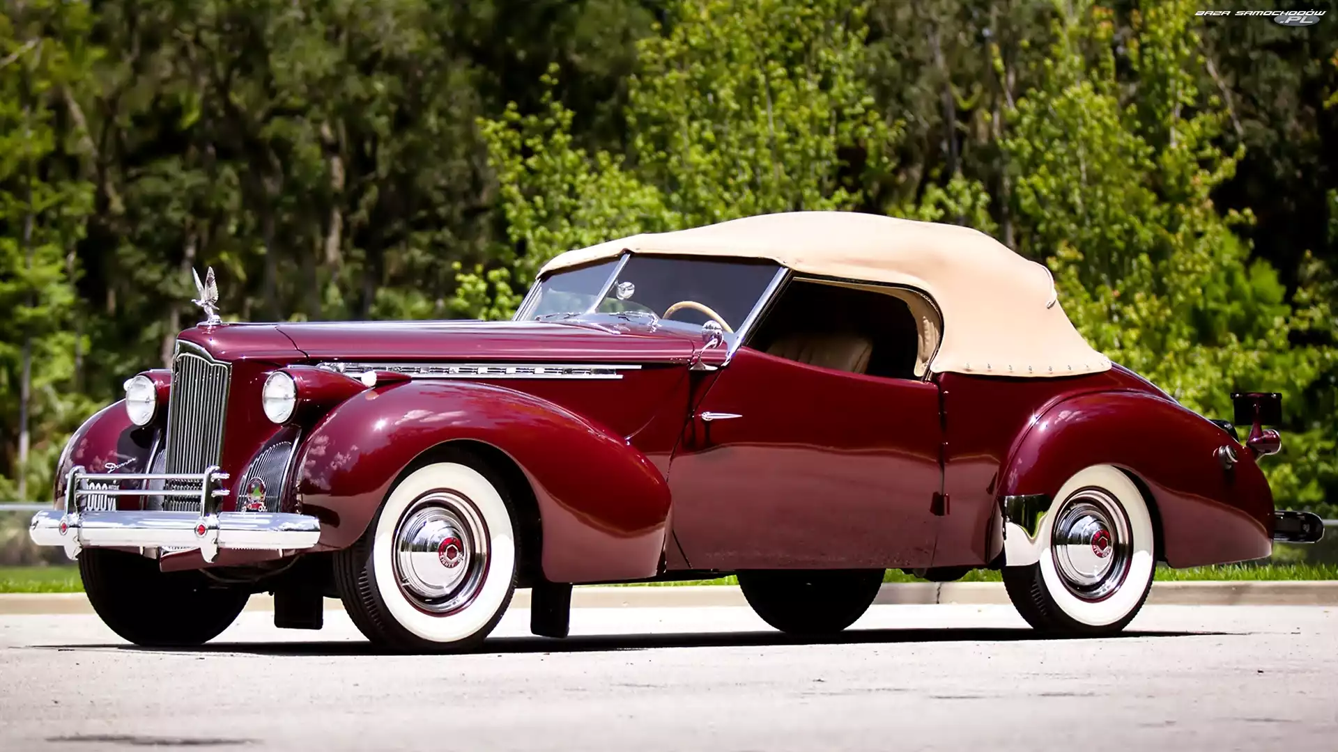 Zabytkowy, 1941, Samochód, Packard 180