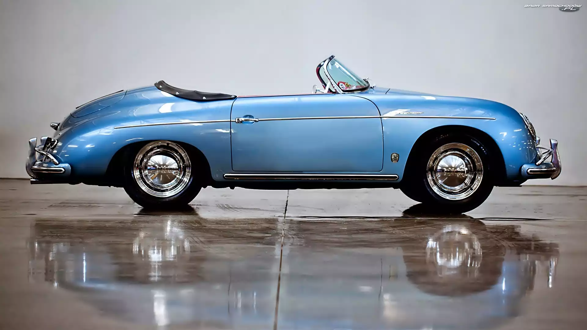 Zabytkowy, 1955, Samochód, Porsche 356