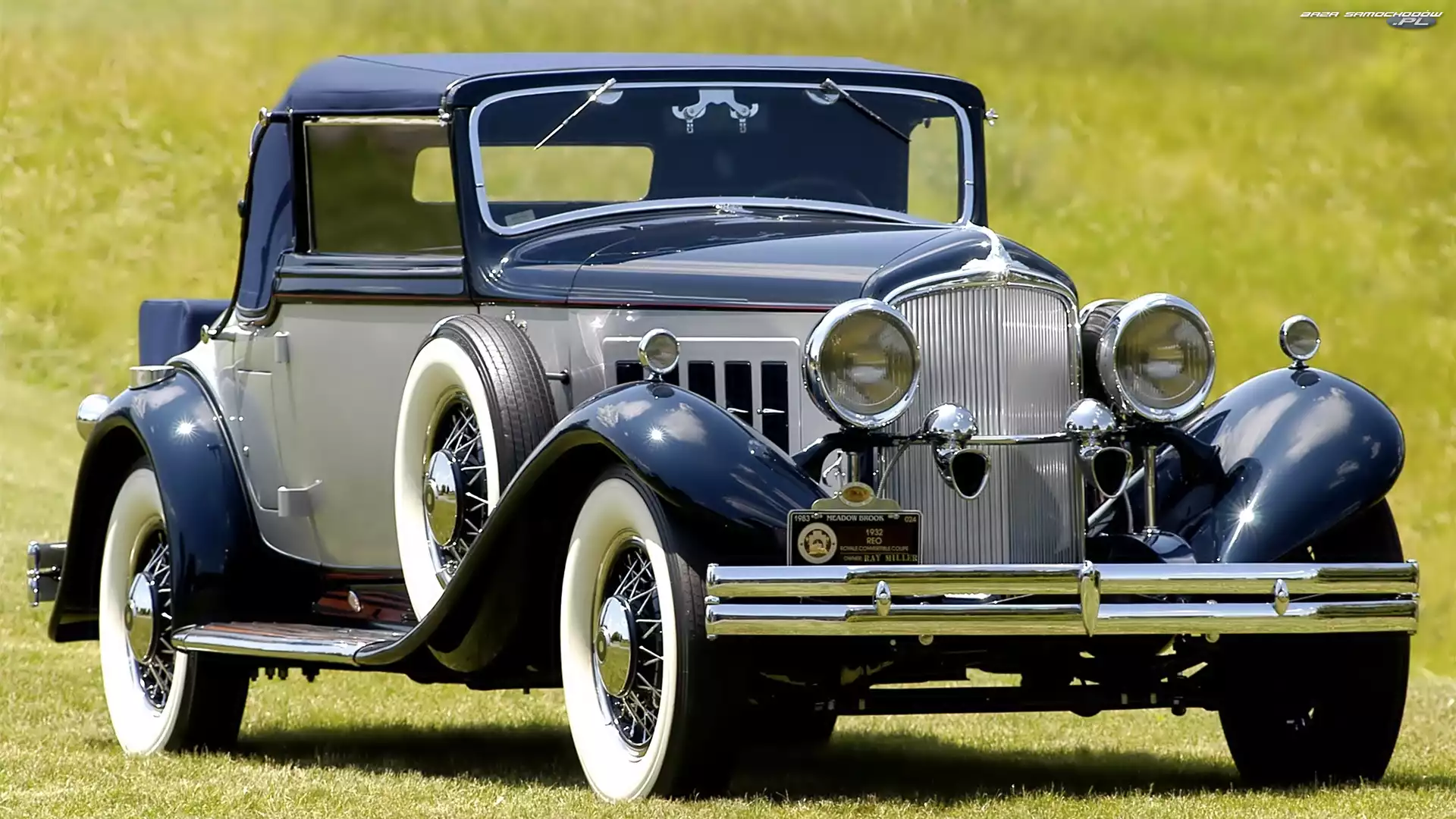 Zabytkowy, 1931, Samochód, Reo Royale Convertible