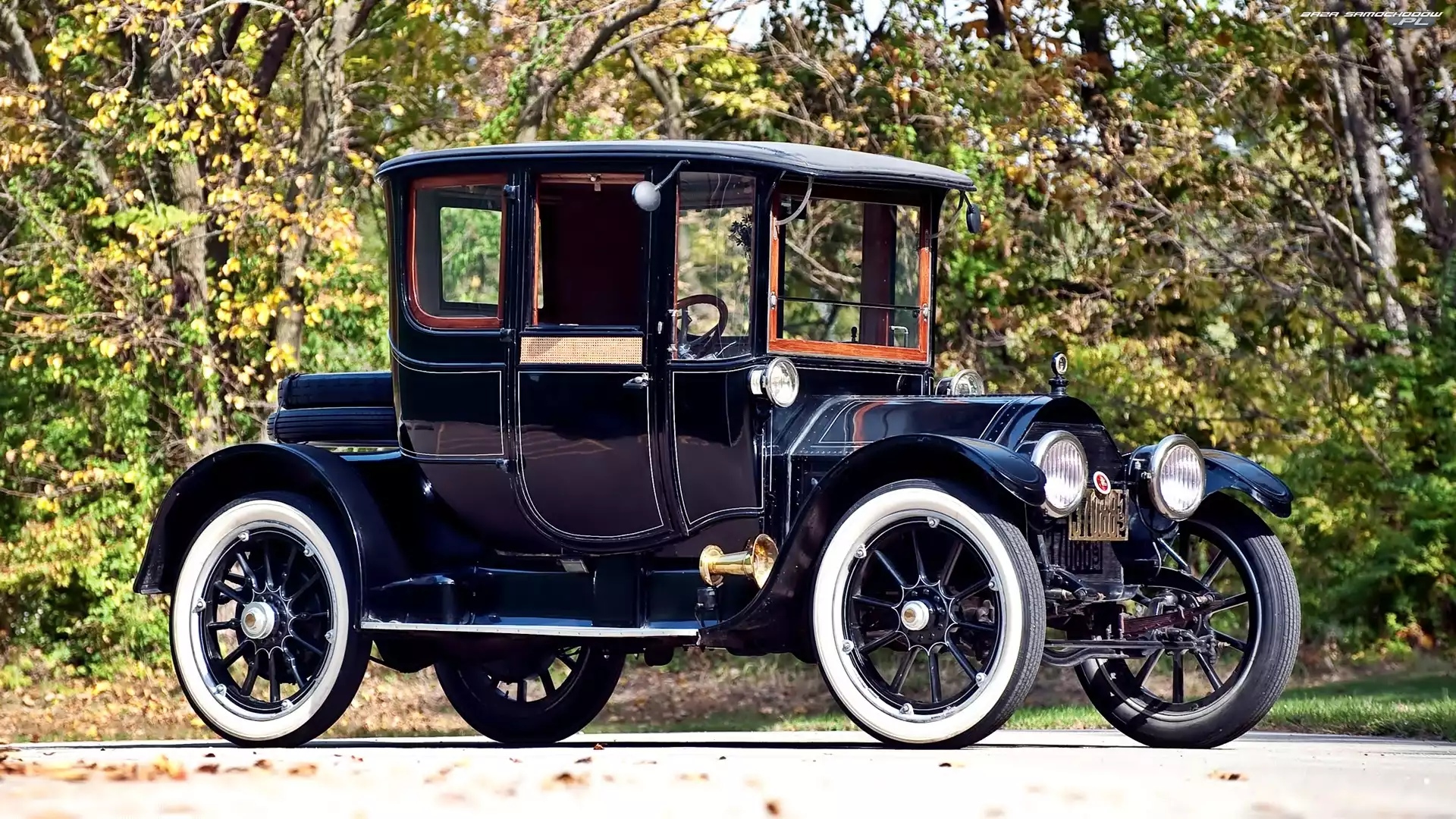 Zabytkowy, 1913, Samochód, Cadillac