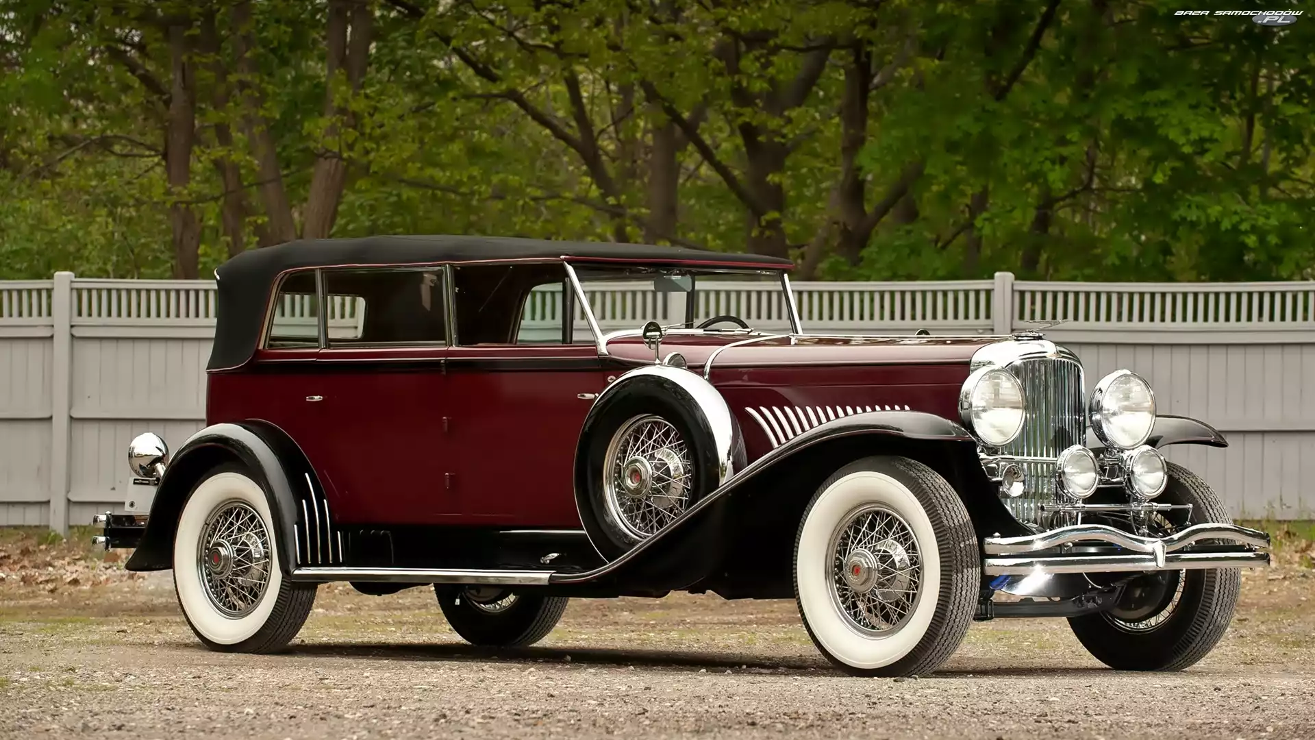 Zabytkowy, 1930, Samochód, Duesenberg