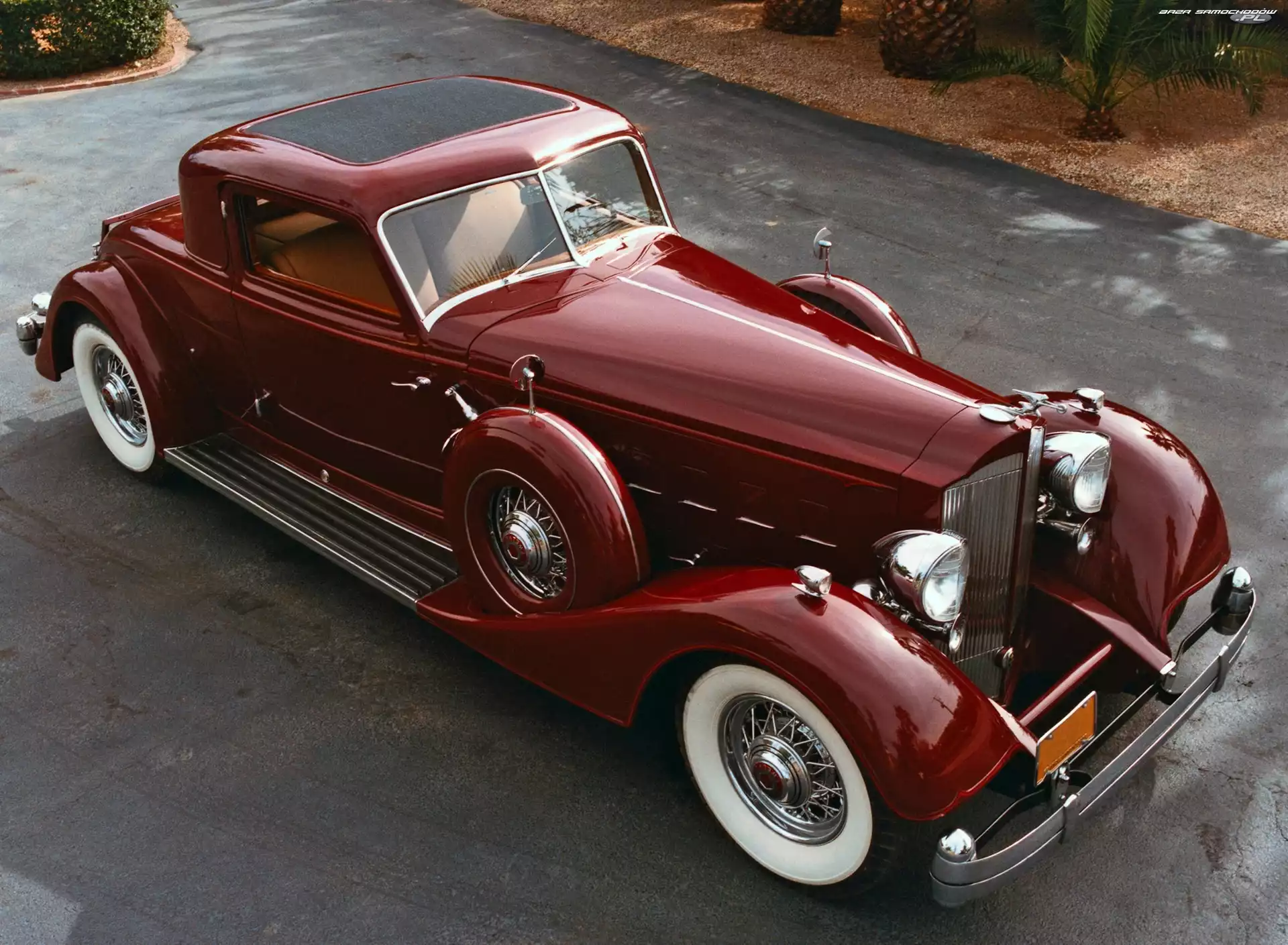Zabytkowy, Packard Twelve Sport, Samochód