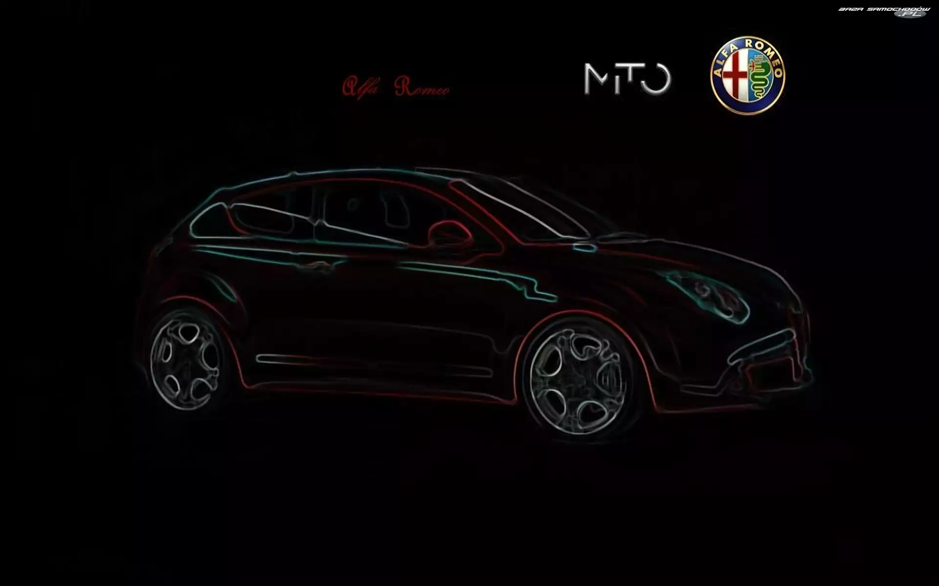 Alfa Romeo MiTo, Zarys, Znaczek, Reklama