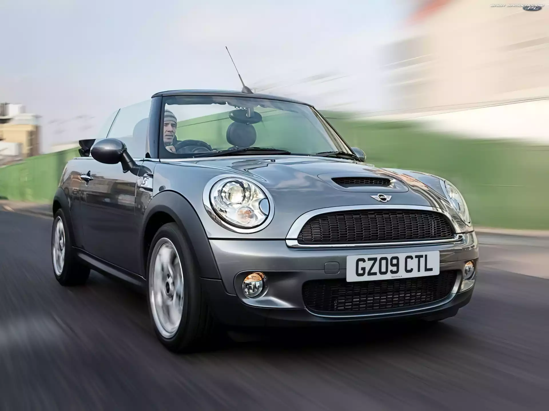Zderzak, Mini Cabrio, Grill