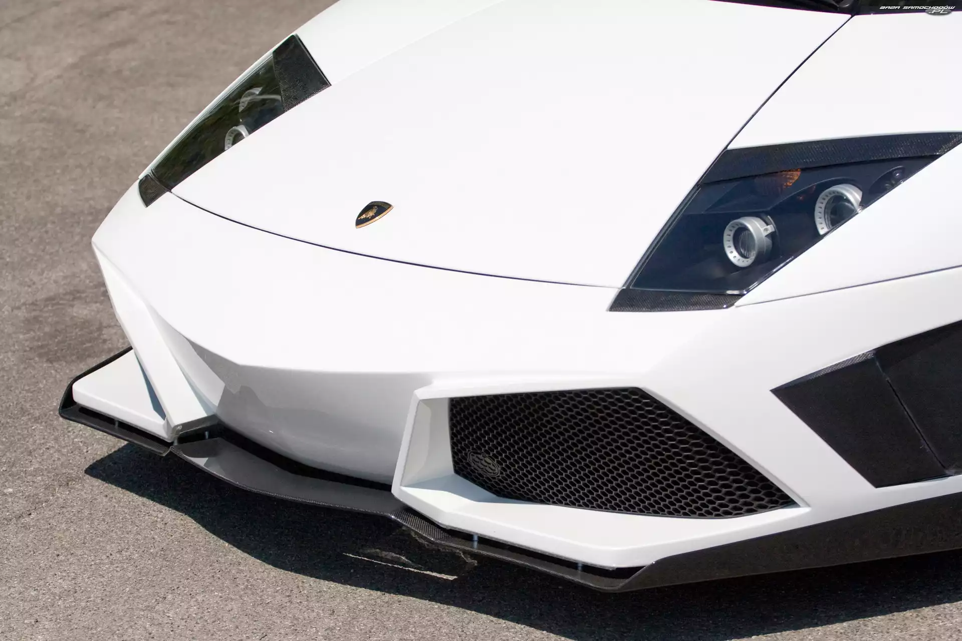 Zderzak, Dokładka, Murcielago, Lamborghini, LP640