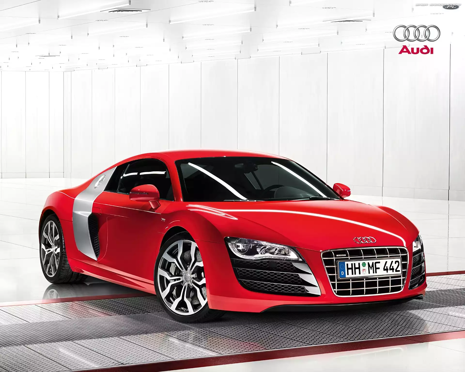 Zderzak, Audi R8, Maska