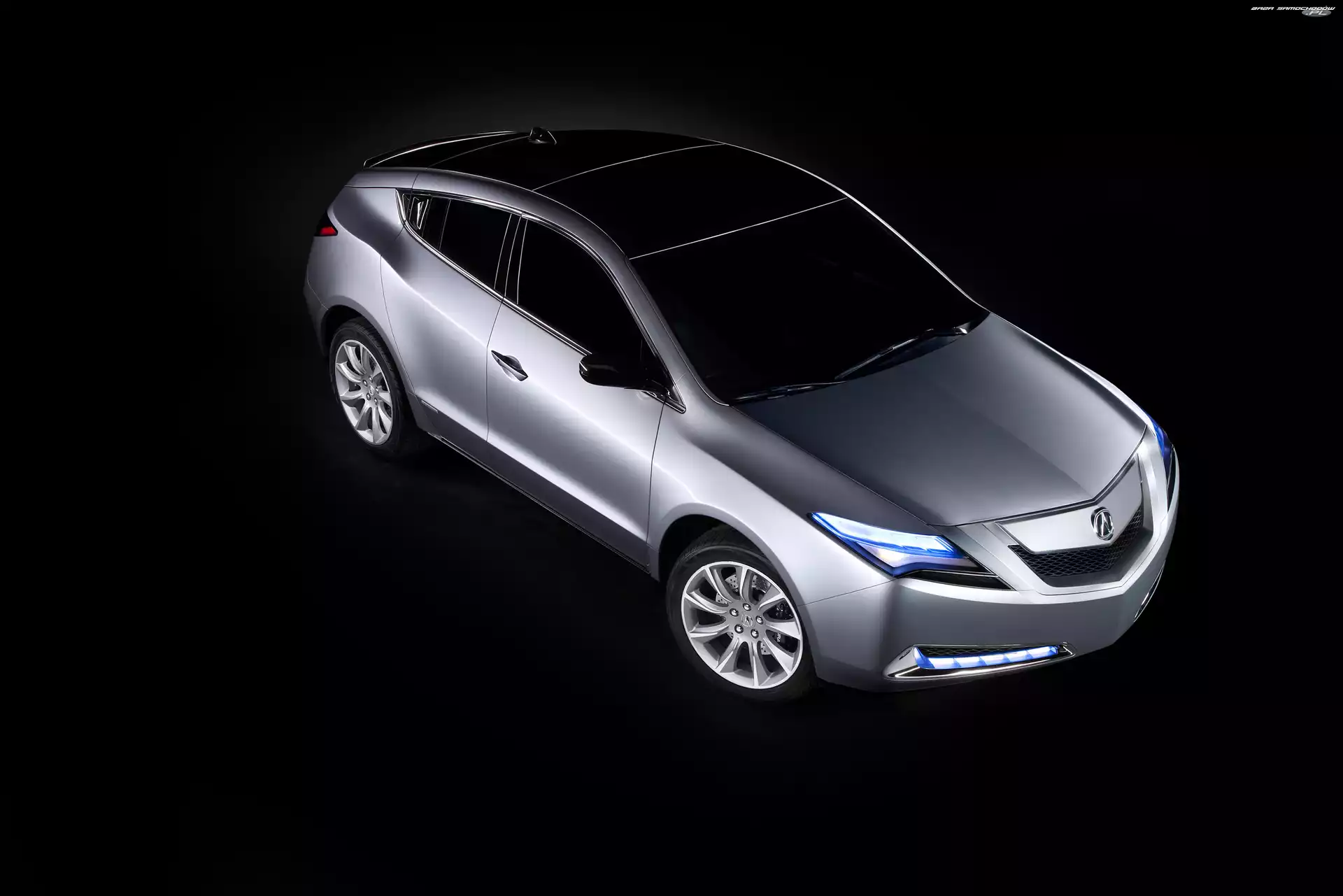 Światła, Acura ZDX, Halogeny