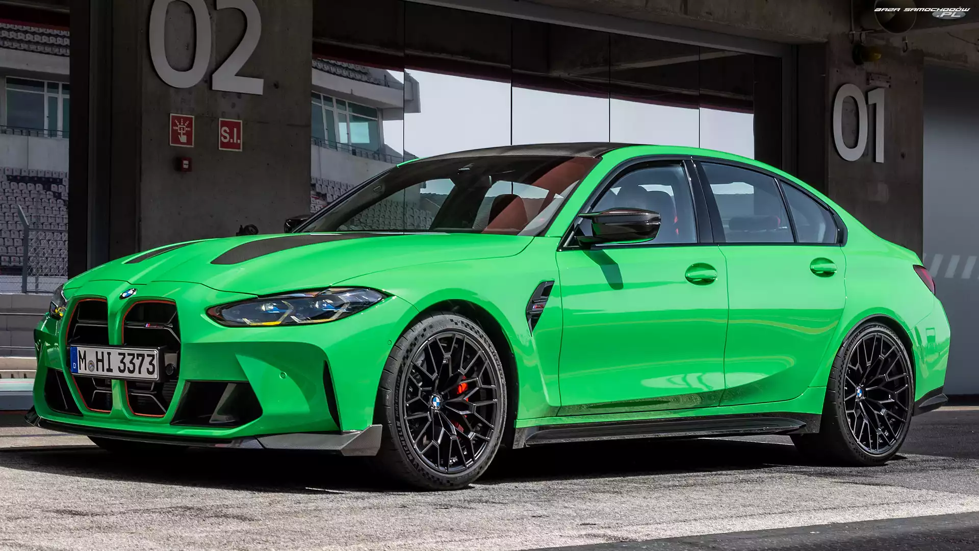 BMW M3 CS, Zielone