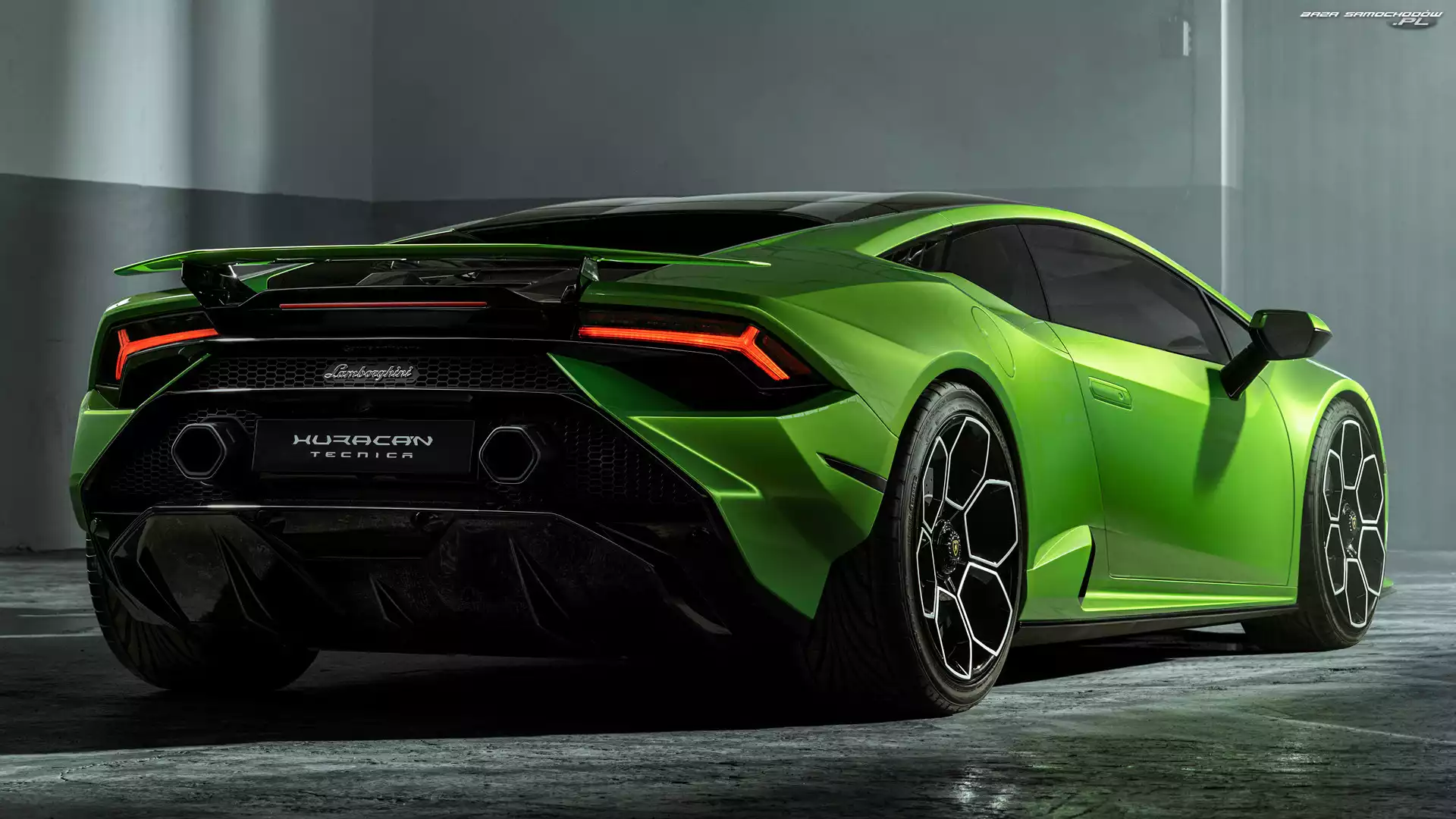 Lamborghini Huracan Tecnica, Zielone