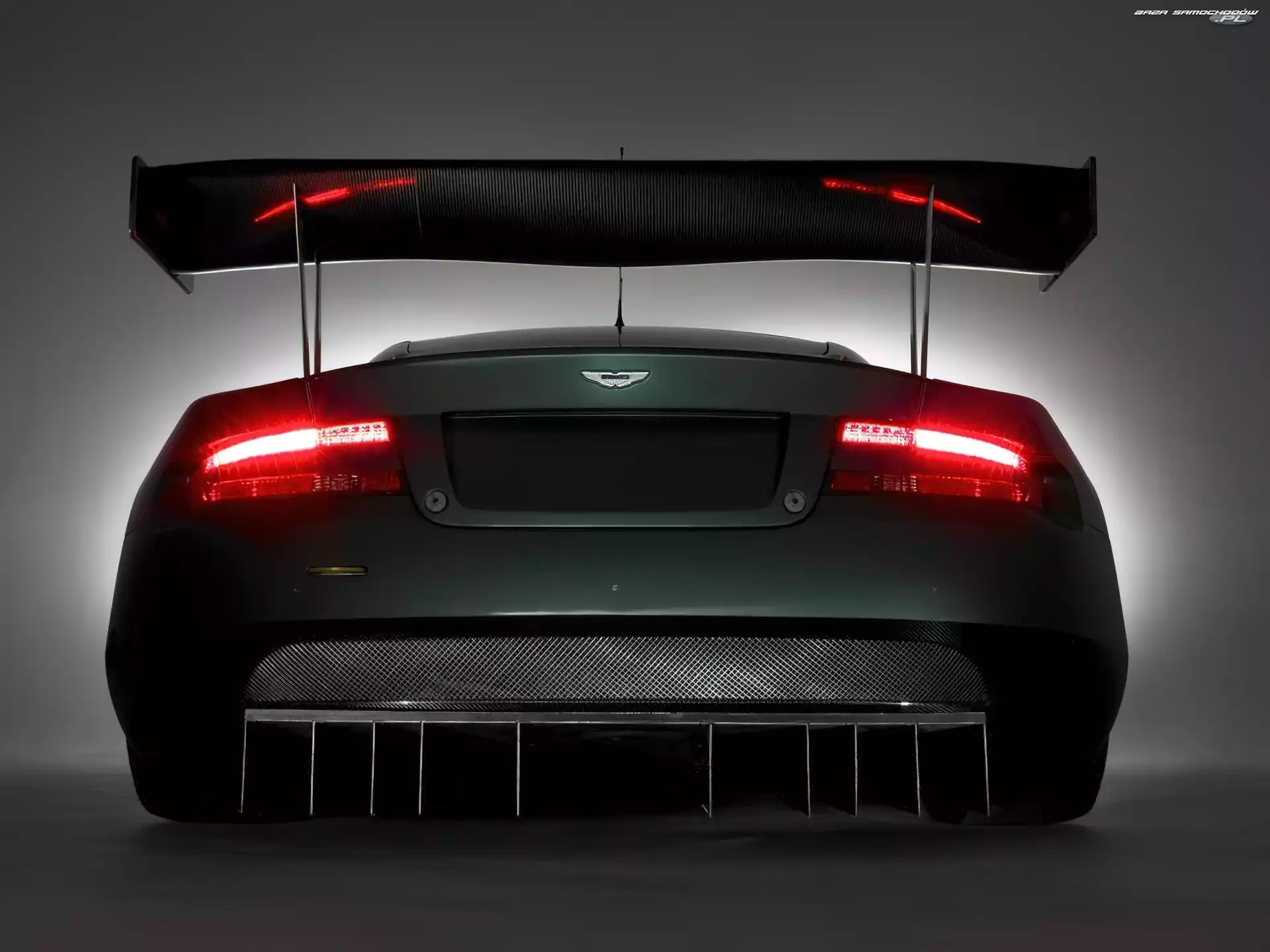 Tył, Zielony, DB9