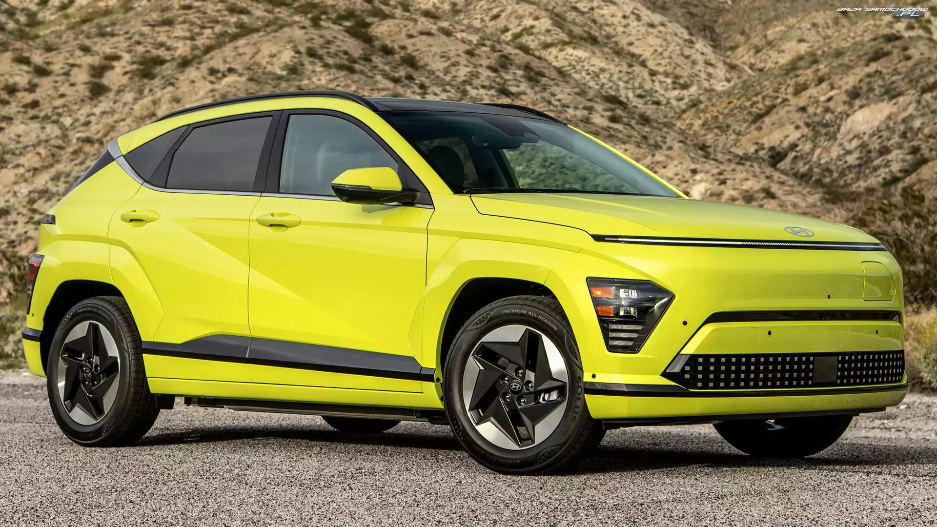Hyundai Kona Electric, Żółty