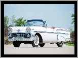 Biały, 1958, Zabytkowy, Chevrolet Impala