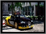 Bugatti Veyron, Ulica, Grafitowo Żółty, Miasto
