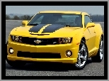 Żółty, Chevrolet, Camaro