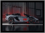 Roadster, Ściana, Lamborghini Aventador SVJ 63, Podświetlenie