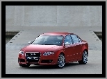 RS4, Czerwone, Audi