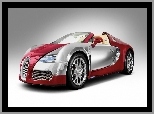 Czerwono-Srebrny, Bugatti Veyron