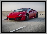 2015, Czerwony, Lamborghini Huracan LP 580-2