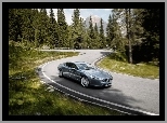 Droga, Aston Martin Rapide, Zakręt