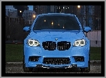 F10, M5, Samochód, Niebieski, BMW