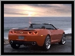 Kabriolet, Pomarańczowy, Chevrolet Camaro