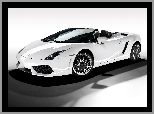 Kabriolet, Białe, Lamborghini Gallardo