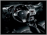 Alfa Romeo MiTo, Kierownica, Konsola, Zegary