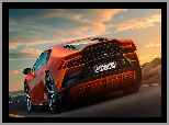 Lamborghini Huracan Evo, Tył